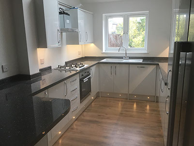 fully finished kitchens